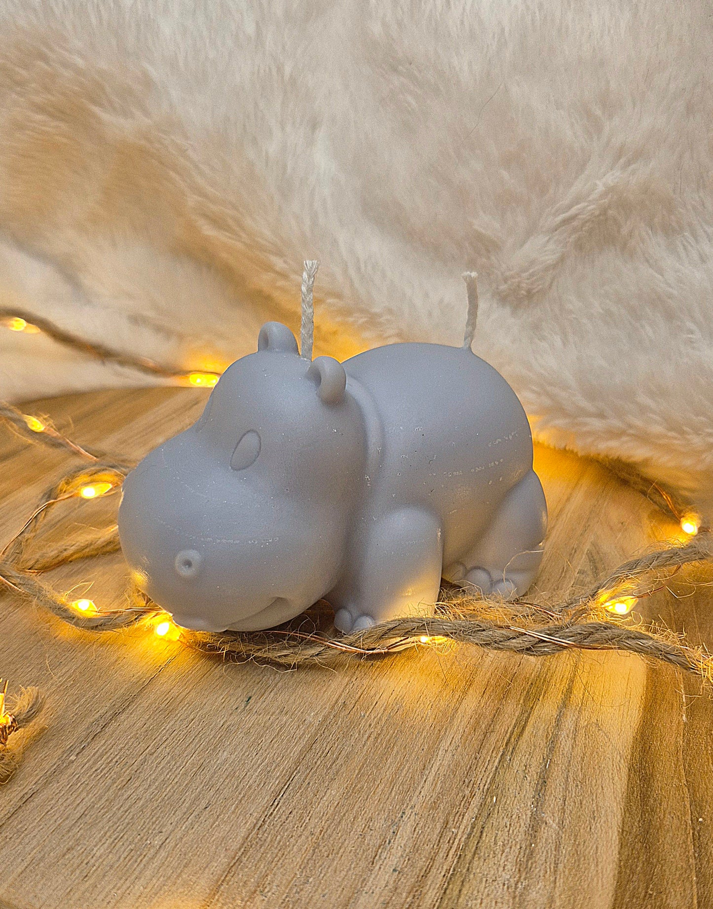 Kerze „Happy Hippo“ – niedlich & einzigartig