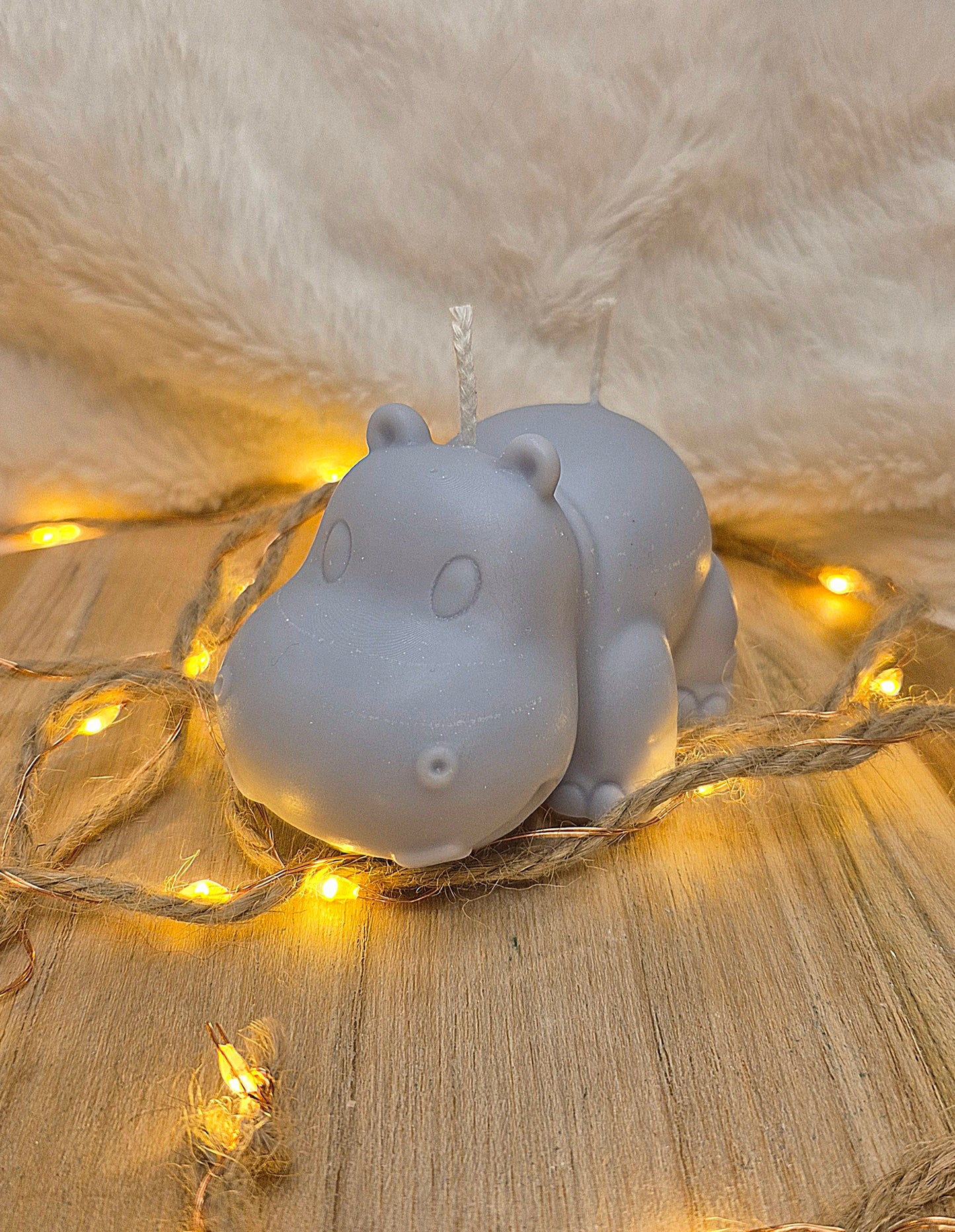 Kerze „Happy Hippo“ – niedlich & einzigartig