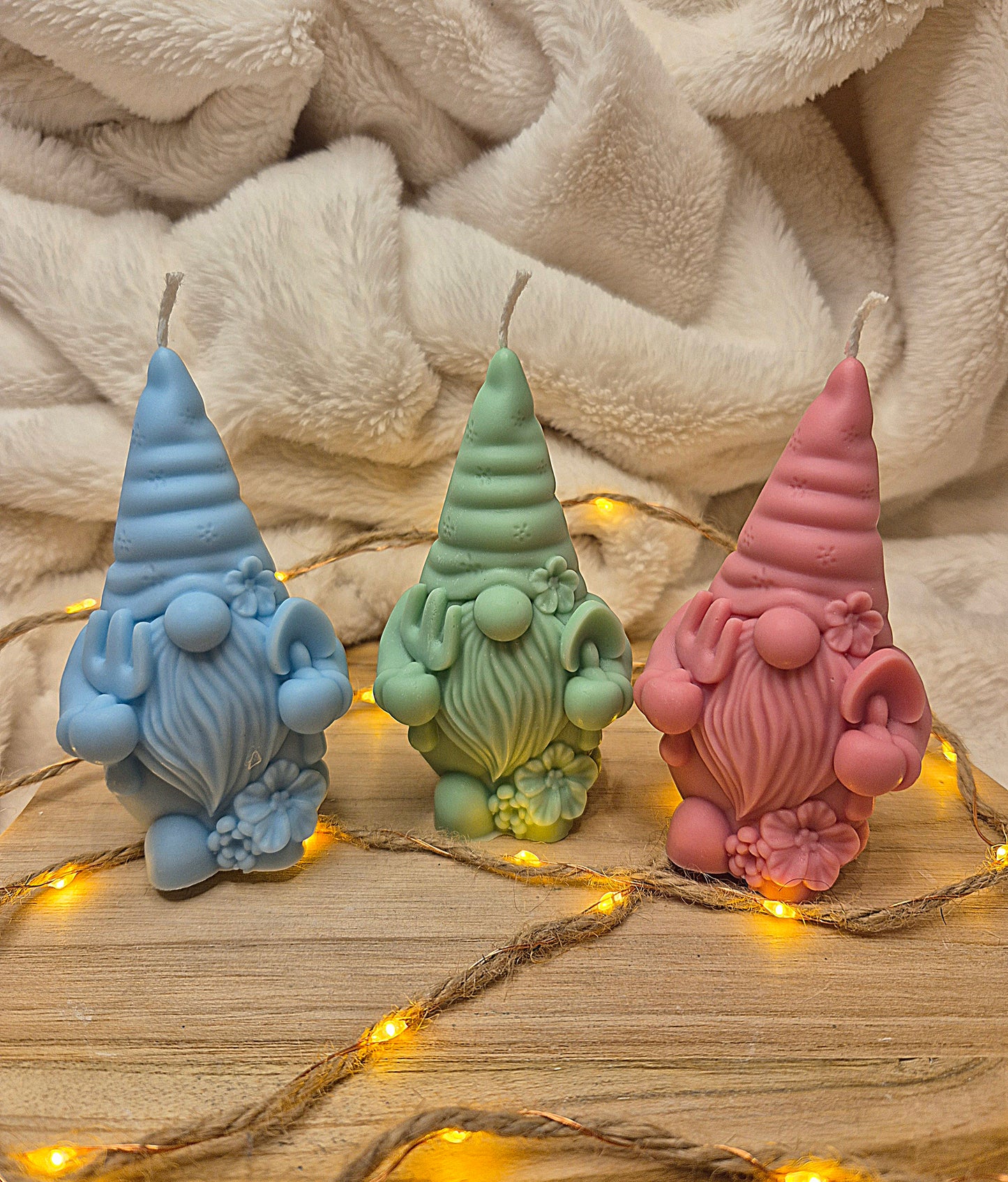 Wichtelkerze „Frühlingszauber“ – Ein kleiner Freund fürs Herz