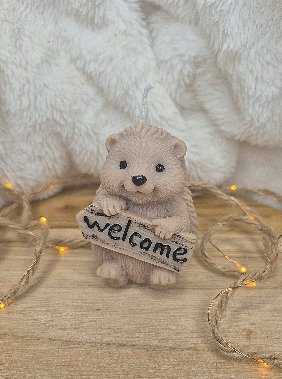 Welcome-Igel
