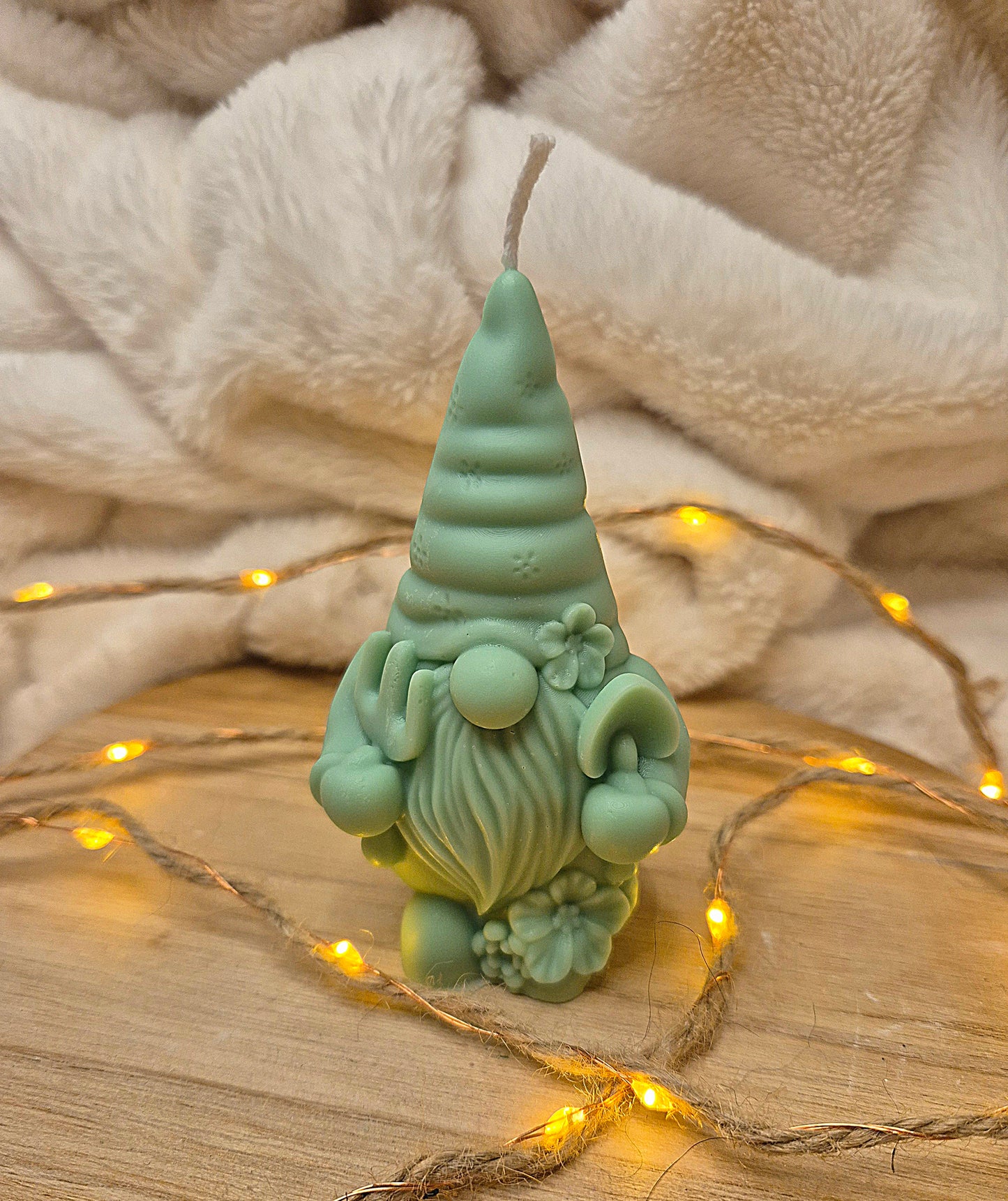 Wichtelkerze „Frühlingszauber“ – Ein kleiner Freund fürs Herz