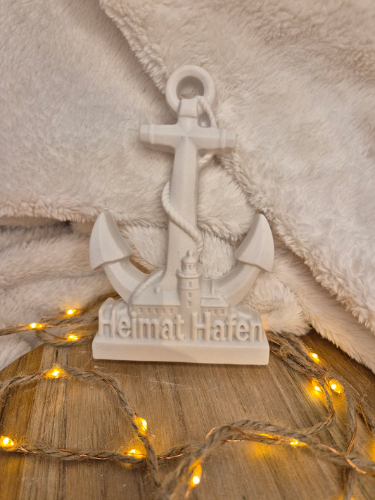 Heimat Hafen mit Anker