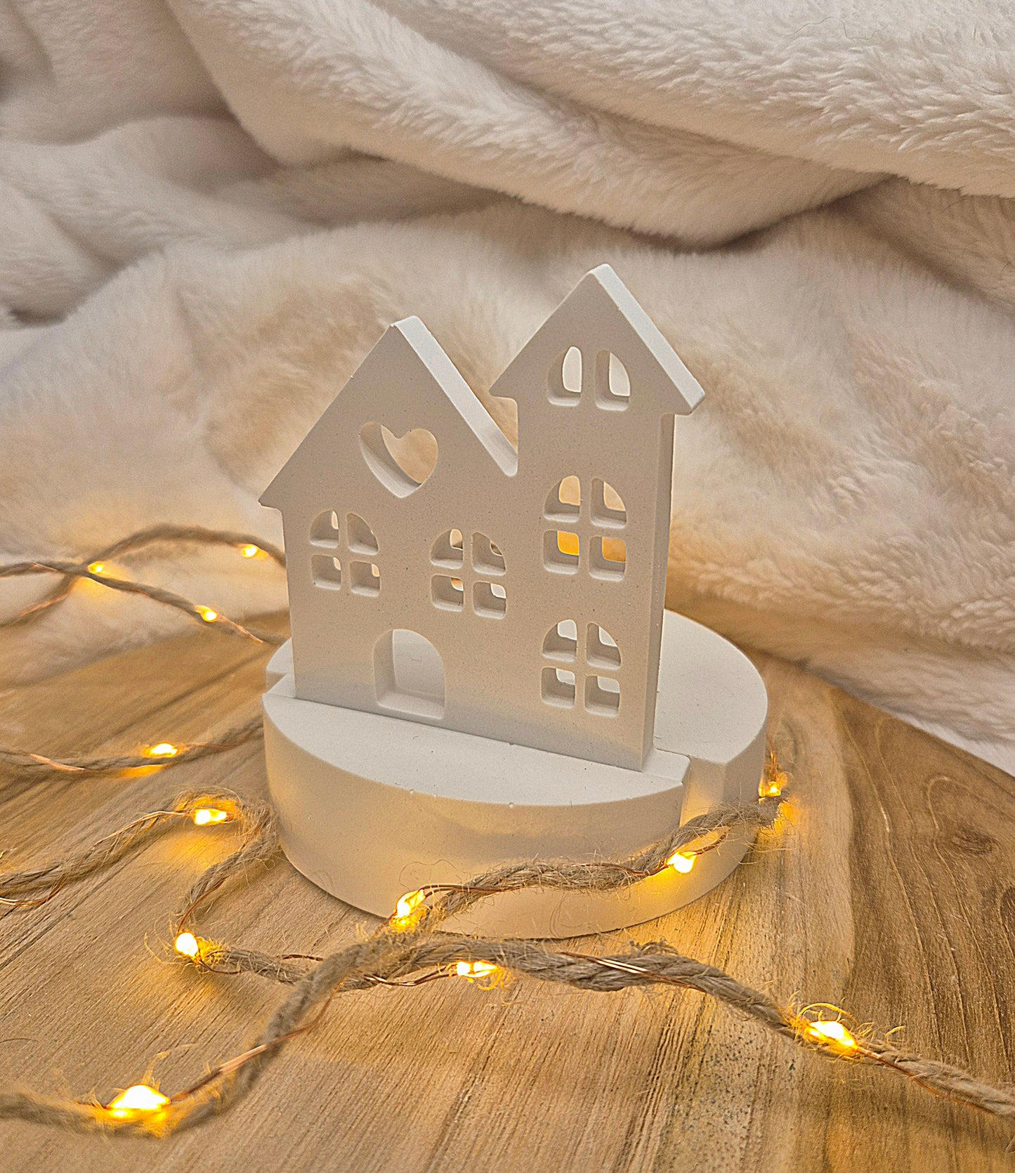 Teelichthalter „Lichterhaus“
