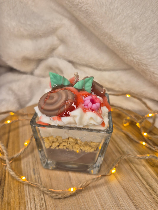 Beeren - Schoko Dessert