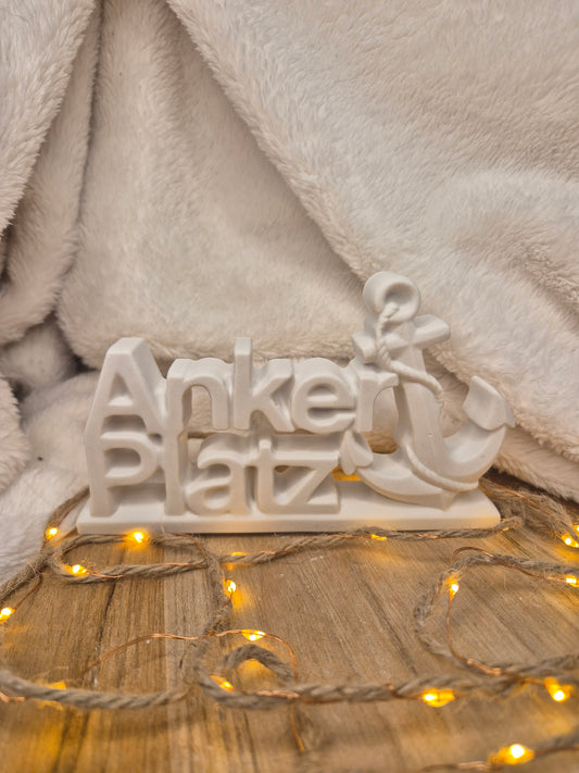Ankerplatz – Maritime Dekofigur für Küstenliebhaber