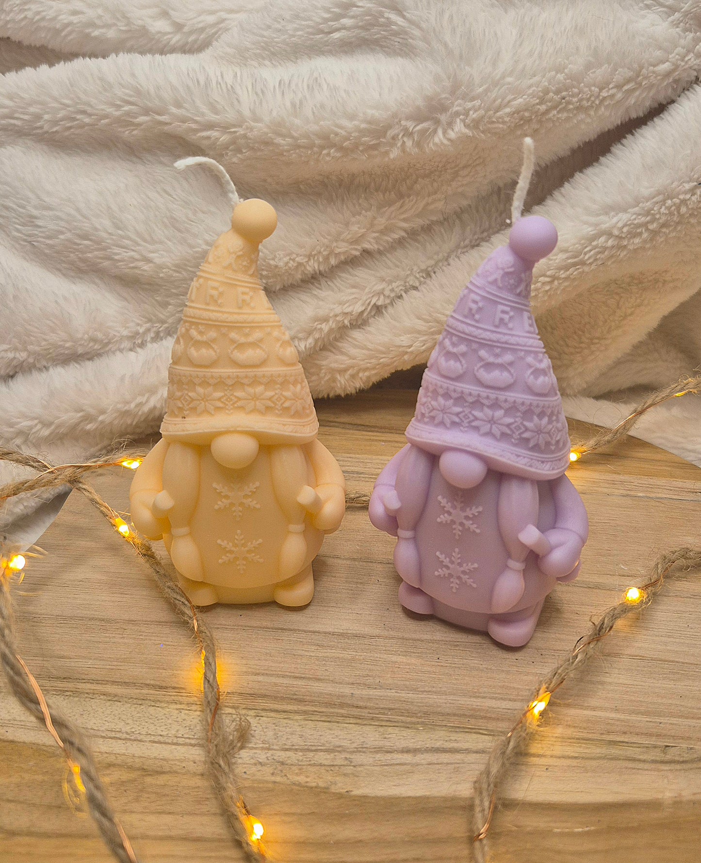 Winterwichtel mit Schneeflocke