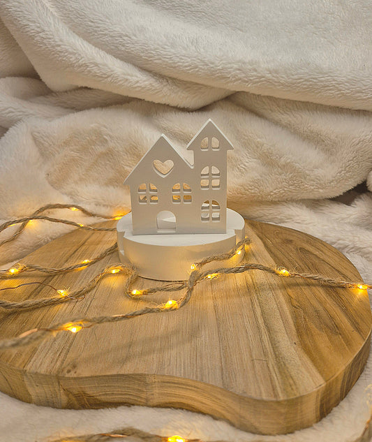 Teelichthalter „Lichterhaus“