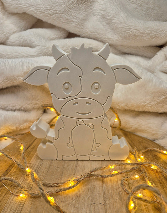 Dekofigur „Kleine Kuh“