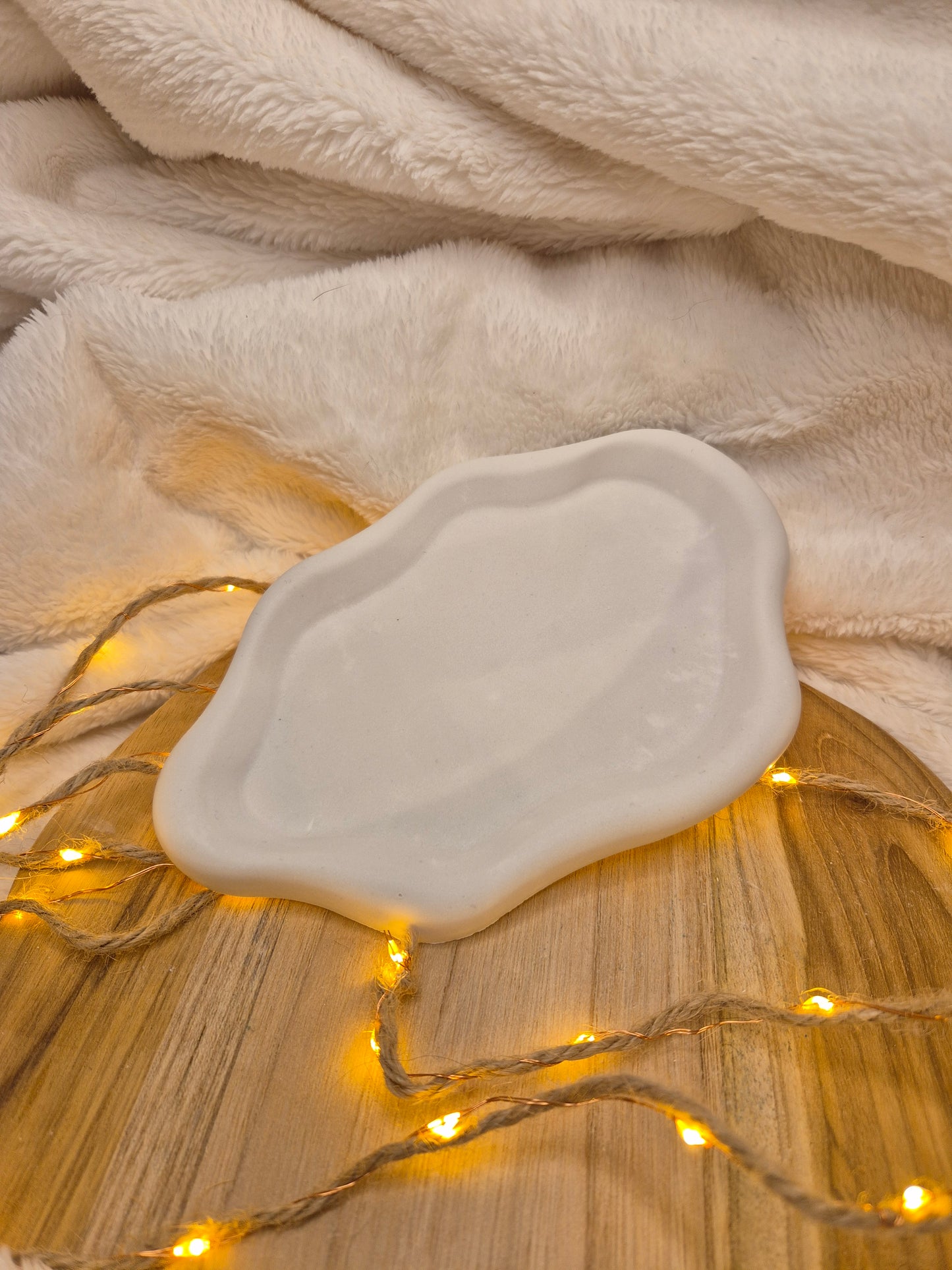 Deko-Tablett in organischer Form Soft Flow