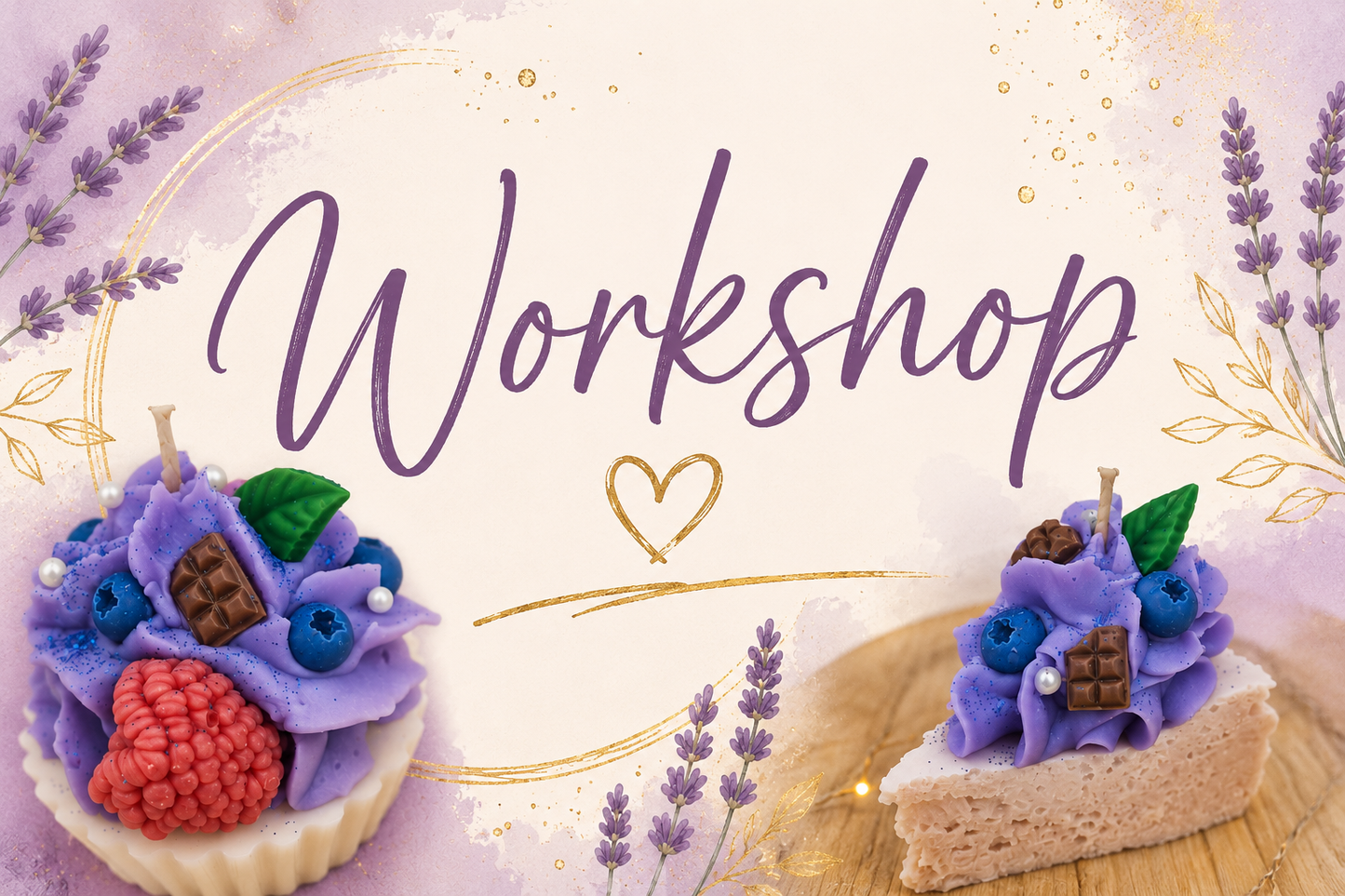 🕯️ Kerzen-Workshop – Gestalte deine eigene Dessert-Kerze